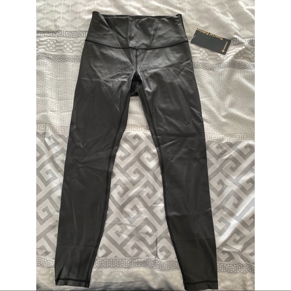 Lululemon Wunder Under Legging 28” - Matte Black - Picture 1 of 5